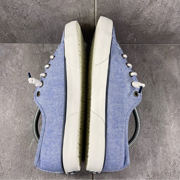 Sperry Seacoast Canvas Blue Women’s 6.5 - Picture 5 of 8
